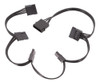 1pc Ide Splitter Cabo De Alimentação Adaptador De Cabo De 0