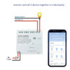 Smart Rele Zigbee+rf 4 Canales Temperatura Humedad App Tuya 5