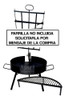 Asador Mediano Con Base De Disco Original 2 Posiciones 3 Asador Mediano Con Base De Disco Original 2 Posiciones 3
