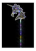 10 Globo Unicornio C Luces Led Multicolores Fiestas Eventos 1
