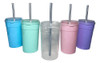 50 Vasos Tapa Y Sorbete Transparente Souvenir Plastico 0 50 Vasos Tapa Y Sorbete Transparente Souvenir Plastico 0
