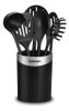 Set Utensilios X 7 De Cocina + Frasco Contenedor Cuisinart 0 Set Utensilios X 7 De Cocina + Frasco Contenedor Cuisinart 0