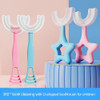 Escova De Dentes De Silicone Infantil Em Forma De U 360° Mas 4