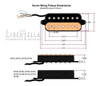 Micrófono Dimarzio Dp706 D Sonic 7 Puente 7 Cuerdas 1