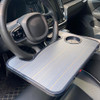 Bandejas De Carro Suporte De Mesa Grão De Madeira Marrom 2