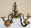 Arañas De Bronce 3 Y 6 Luces 1