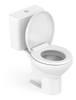 Kit Vaso Sanitário Com Caixa Acoplada E Assento Soft Wt 4