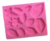 Molde De Silicone Diversas Folhas 10 Modelos 0