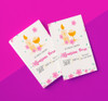 10 Estampitas De Comunion Personalizadas 12x7cm Impresas 2