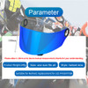 Lente Para Capacete Com Viseira, Substituição Completa Ff358 5