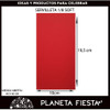 Servilleta Duni Soft 1/8  Rect Rojo Colorado 11x20 20u 1