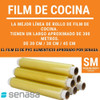 Papel Film Cocina Adherente 30x300 Mts Apto Alimentos Comida 2