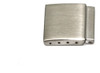 Cuir De Lyon Extensor De Hebilla De Acero Inoxidable De 0.7. 0