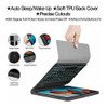 Funda Con Teclado Backlit Para Galaxy Tab S8 Sm-x700/x706 6