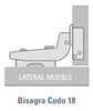Bisagra Push Codo 15 Ducasse (2u.) + Reten De Puerta (1u.) 3