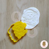 Cortante Galletita Fondant Animales De La Selva Zafari X 5 U 5
