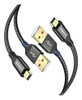 Cable Mini Usb De 6.6 Pies, Akoada 2 Pack Usb 2.0 Tipo A A M 0
