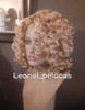Peluca Rubia Rulos Melena Simil Natural 3