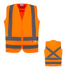 Colete Kalipso Laranja S/bolso.g 0