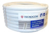 Caño Corrugado 1  1/2 Blanco Ignífugo Rollo X25 Mts Tecnocom 0
