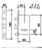 Kit Para Porton Corredizo Con Cerradura Prive Ruedas 75mm + 2 Rodillos Estabilizadores 1