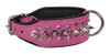 Perros My Love Collar De Perro De Cuero Genuino Tachonado Co 1