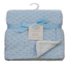 Manta Popcorn 75 Cm X 1,00 M Azul Camesa - Envio Imediato 0