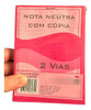 5 Blocos De Nota Neutra 2 Vias 0