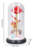 Led Artificial Rose Light Up Presente Romântico De Flores De 7