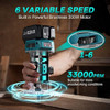 Avhrit Enrutador De Madera Compacto Inalámbrico, 4