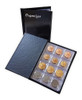 Álbum 120 Moedas C/ Aba Pequeno Pasta Para Moedas Pequenas 7