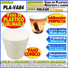 Vaso Conico Plastico Sublimable Irrompible Polimero Moritzu 1