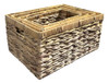 Cesto De Mimbre Rectangular X4 2