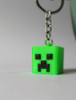 Llaveros Creeper - Minecraft, Impreso En 3d. Precio X 5 Uni 1