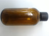 2 Frascos Âmbar Vidro 500ml Com Tampa Preta E Batoque 2