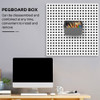 Kit De Compartimento Pegboard De 10 Peças, Cesta De Peças De 1