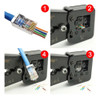 Alicate Crimpar Cabo Rede Rj45 Rj12 Ez Crimp Profissional 6