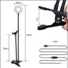 Tripode Flexible Usb C/aro Led + Control 65 Cm Pinza Celular 2