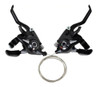 Set X 2 Shifter Tipo Shimano Compatible 3x8 24v X Par + Freno Integrado + Cambio 1