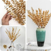 Ramas Doradas De Eucalipto Artificiales Pack X2u. 77cm 2