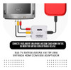 Kit 3 Adaptador Conversor Novo Hdmi X Avi Rca Saida Antiga 2