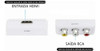 Kit 3 Adaptador Conversor Novo Hdmi X Avi Rca Saida Antiga 3