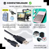 Cabo Usb Transferência Dados Fotos Câmera Digital Computador 2