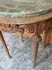 Mesa De Sala Antigua Con Mármol 3