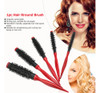 Escova De Cabelo Com Pente Redondo De Nylon, Pente Redondo D 5