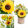 Cocoboo Plantas Artificiales En Macetas De Girasol Flor Amar 1