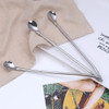 Set Kit Bartender Barman Tragos Jigger Cucharas Sorbetes 5