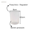 Copo 100ml Medidor Becker Autoclavável 1 Copo 100ml Medidor Becker Autoclavável 1
