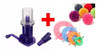 Maquina De Tricotin Rabo De Gato + Kit Faz Pompom 1
