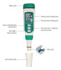 Sensor De Salinidade Inteligente Portátil Atc 4